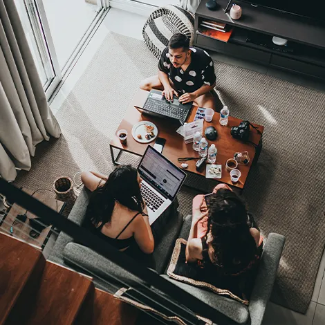 Winter coworking group stay near Trogir
